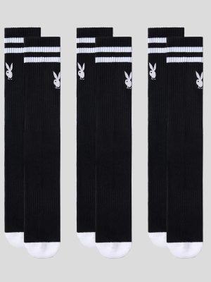 Playboy Crew Sock - 3 Pack