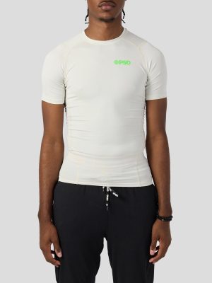 Compression Tee Short Sleeve - Ash